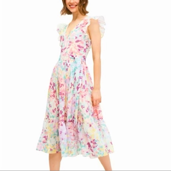 Kate Spade New York RetailPainted Petals Burnout Dress, US...